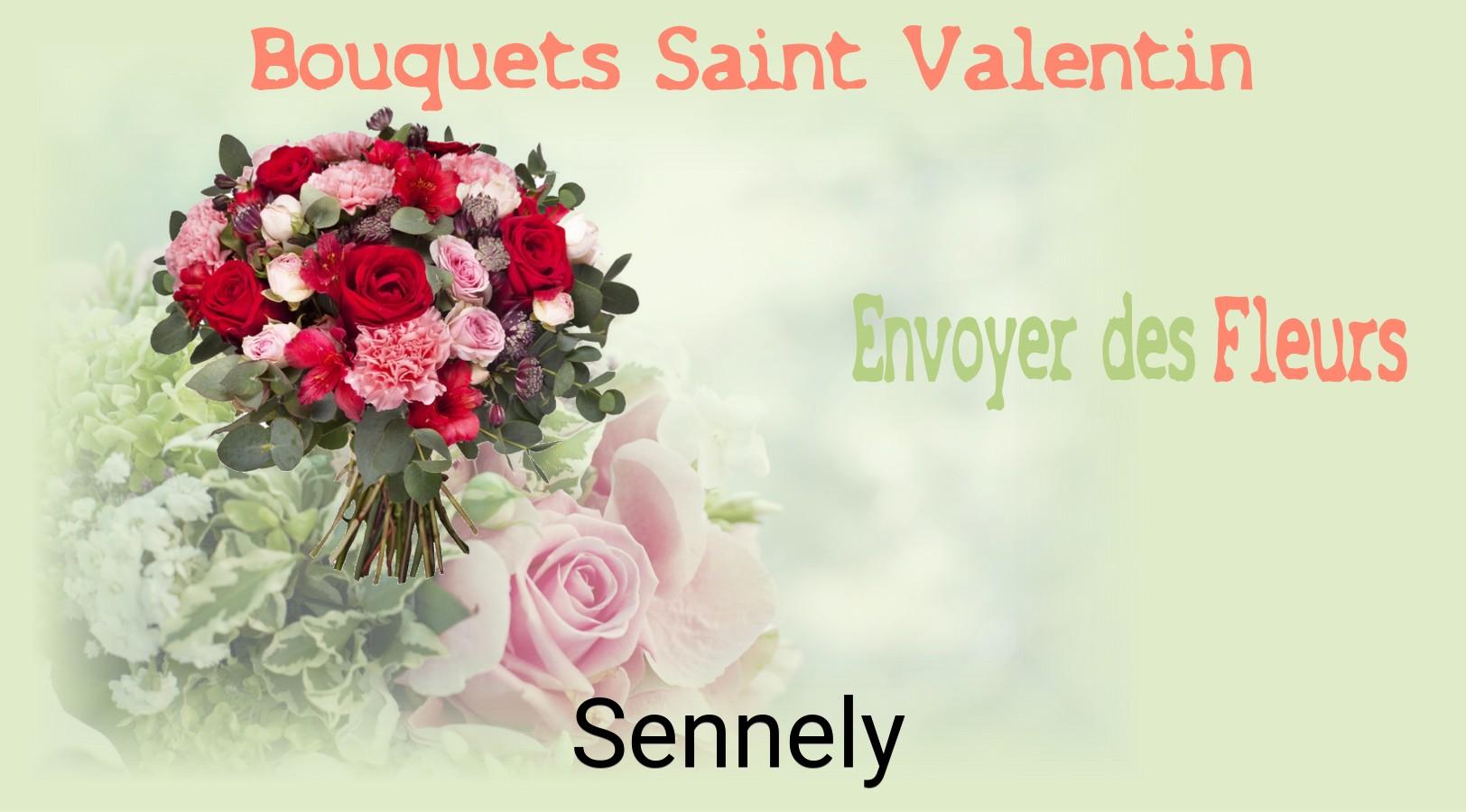 Roses de Saint-Valentin livrées à Sennely